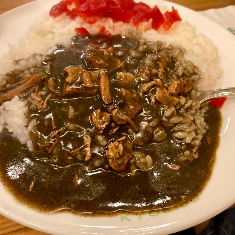 ポークカレー ソース大盛り(共栄堂)