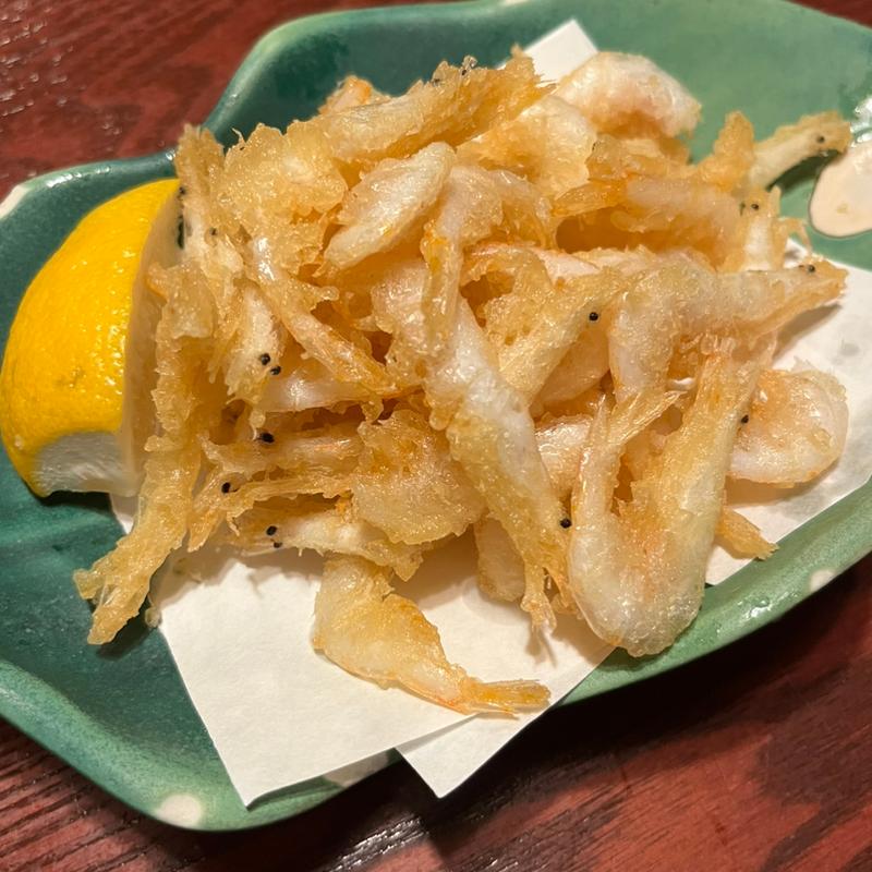 白えびの天ぷら(吟魚 （ギンギョ）)