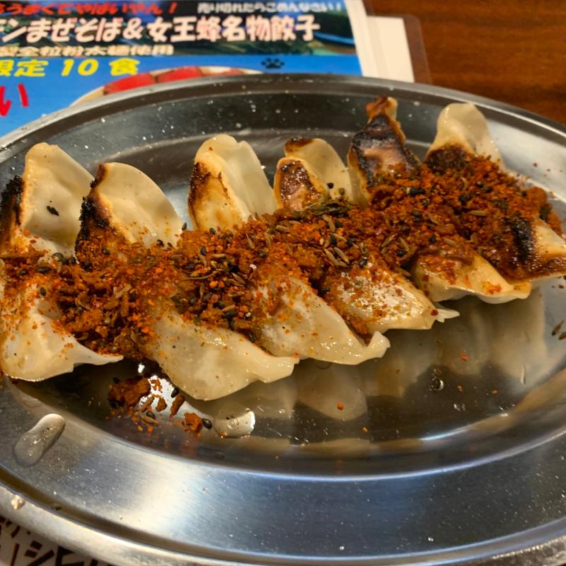 シビカラ麻辣餃子(麺屋 女王蜂)