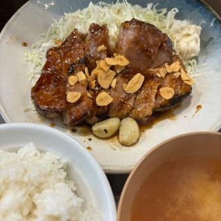 とんてき定食(豚屋 鳥山)