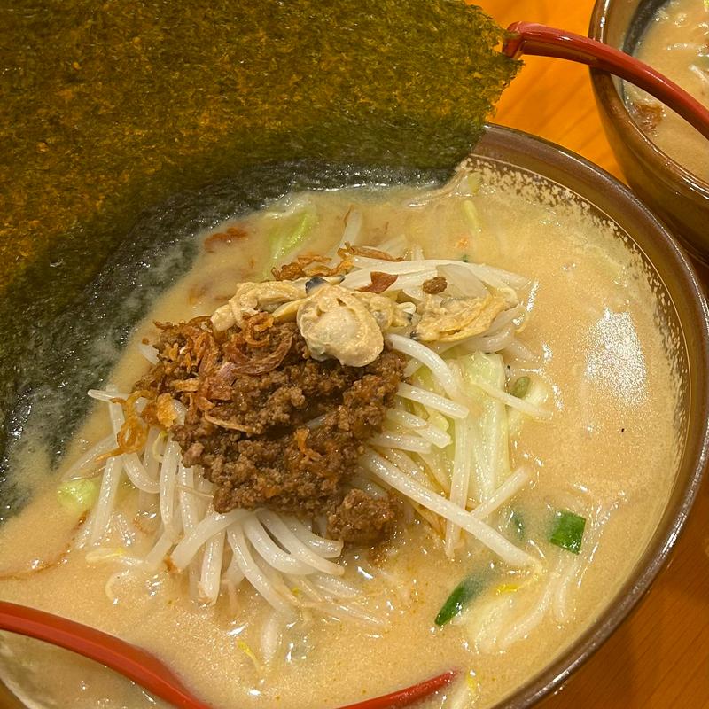 江戸前白味噌ラーメン　野菜(麺場 田所商店 水戸駅南店)