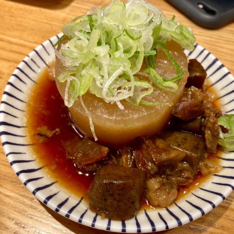 牛すじ煮込みだいこん(ニュー神田屋 渋谷東口宮益坂下店)