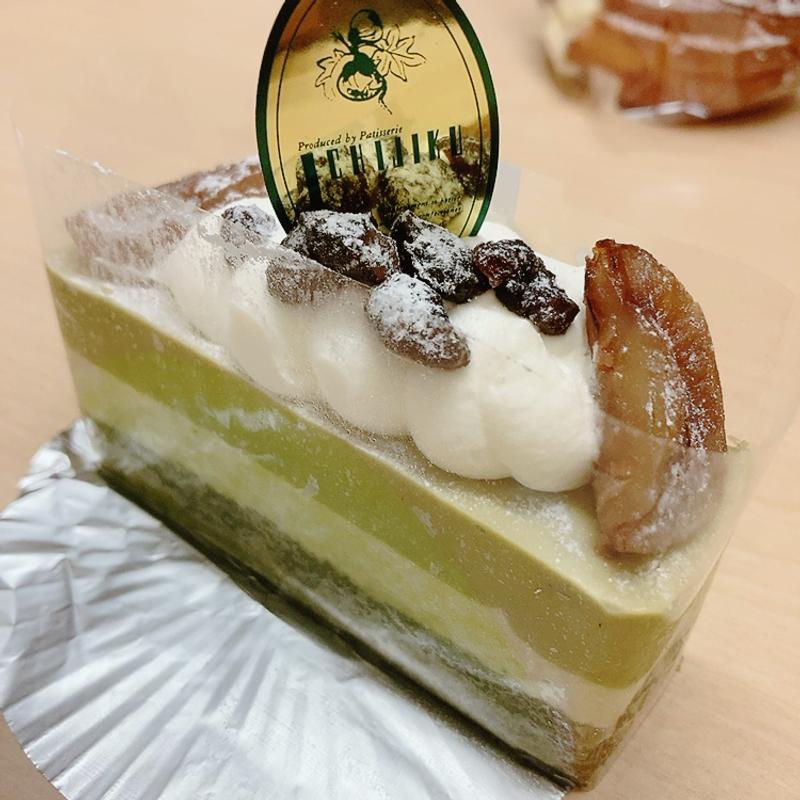 抹茶のお菓子(無花果 （いちじく）)