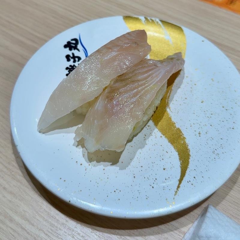 サメカレイ昆布〆(すし銚子丸 亀戸店)