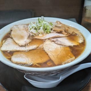 チャーシューワンタン麺（大）(三日月軒 緑ヶ丘店)