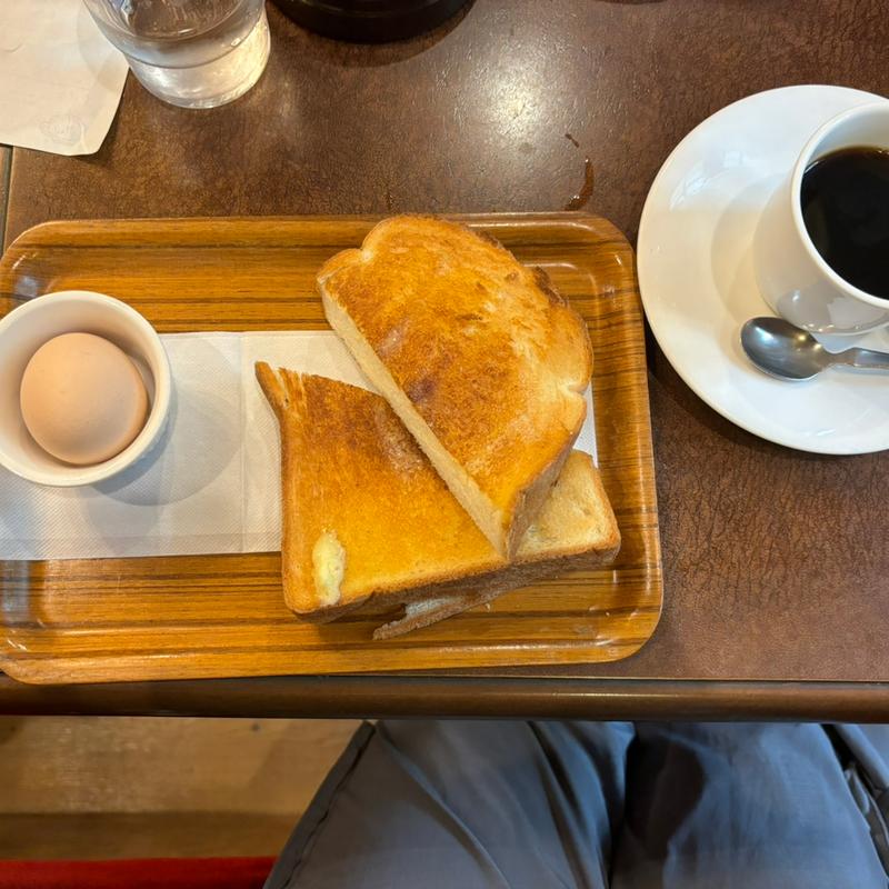 トーストセット(ホット)(グリーンパーク)