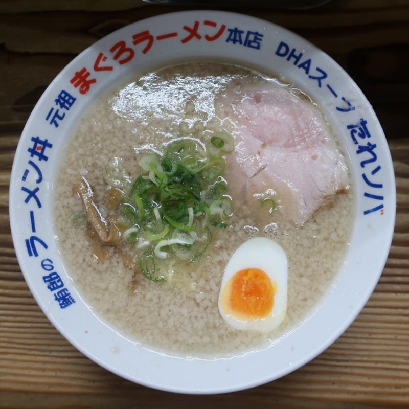 まぐろスープ醤油ラーメン(元祖まぐろラーメン本店)
