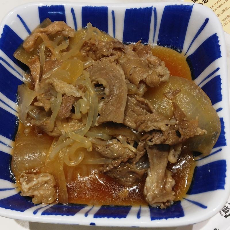 肉じゃが(まいどおおきに 関空食堂)