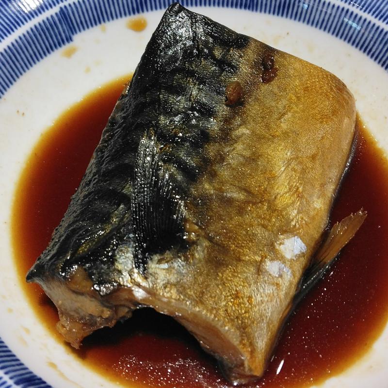 さばの煮つけ(まいどおおきに 関空食堂)
