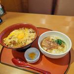 名古屋コーチン丼きしめんセット