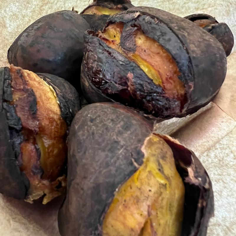 焼き栗(栗どっこ市 上町店)