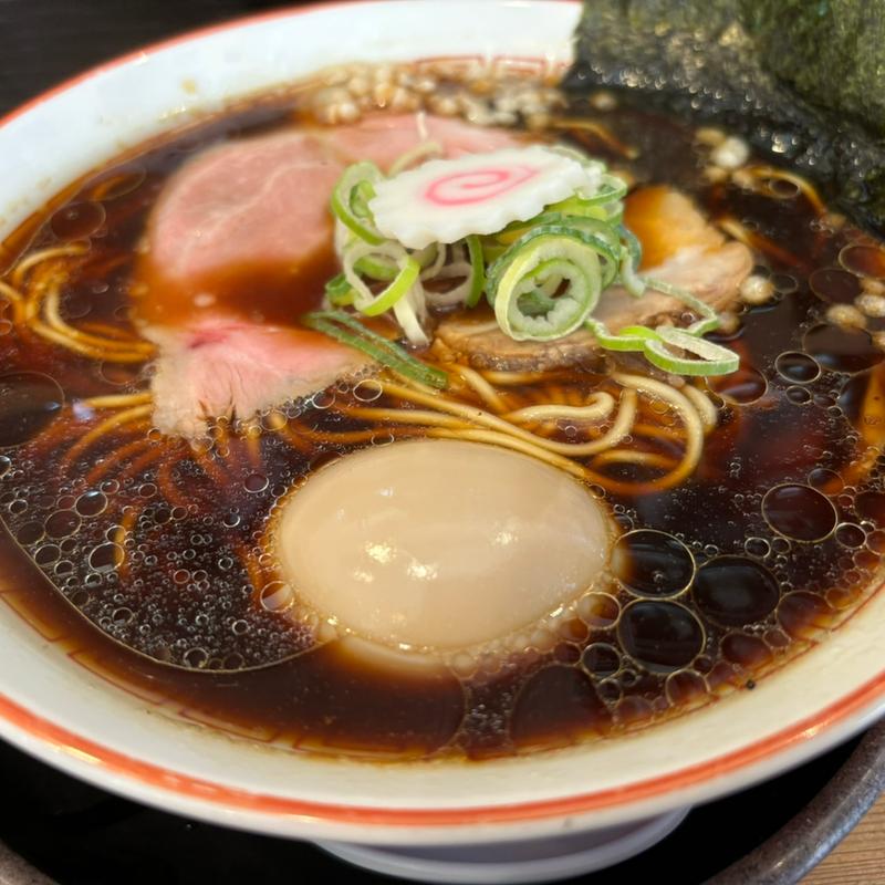 黒醤油そば(清麺屋)