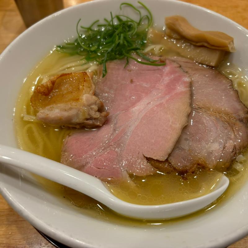 のどぐろと地鶏の中華そば(中華そば ココカラサキゑ)