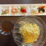 冷やし中華(桃花)