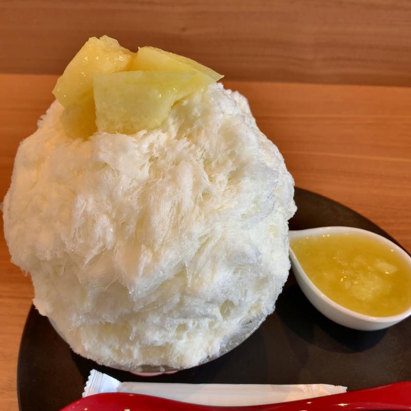 生メロン(天然氷 かき氷専門店 きらきら星)