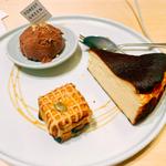 バスクチーズケーキプレート