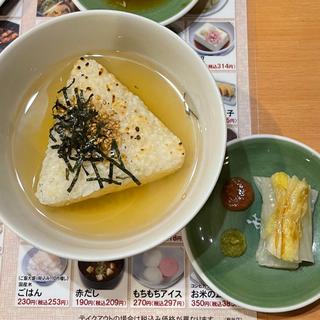 焼おにだし茶漬け(やきとりの名門秋吉 梅田店)