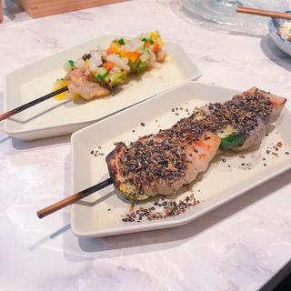 豚バラとズッキーニ(大衆酒場フレンチマン なんばウォーク店)