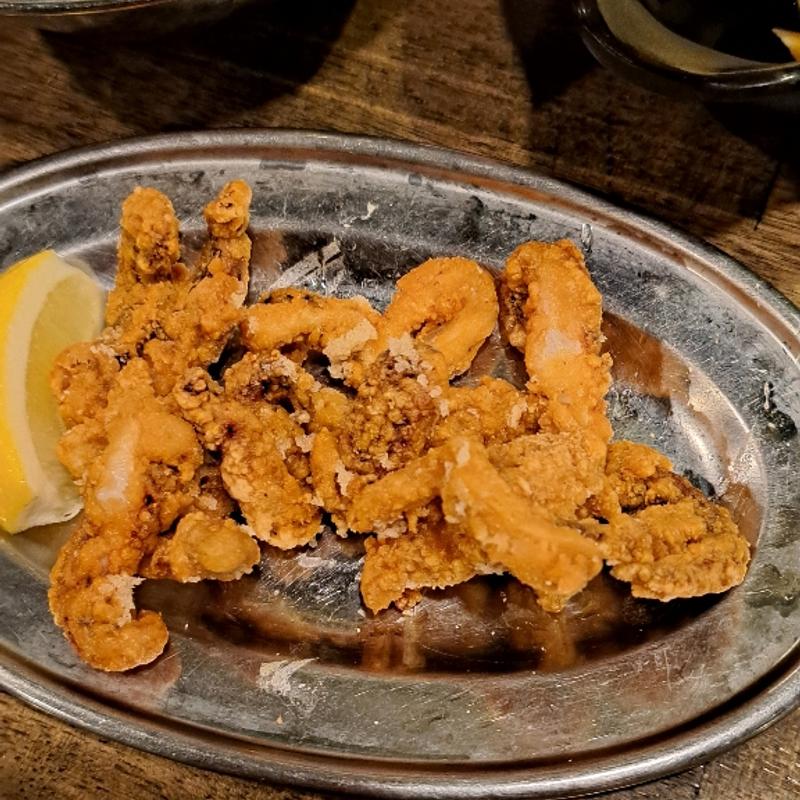 イカからあげ限定(国際通り応援団 大分からあげと鉄板焼 勝男)