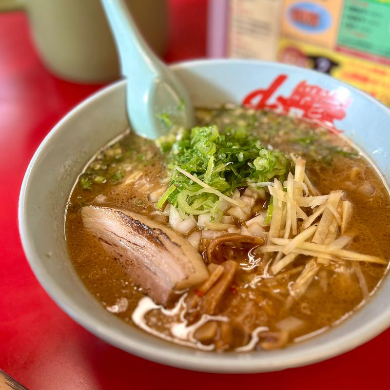 たっぷり！生姜醤油ラーメン(ラーメン山岡家 南2条店)