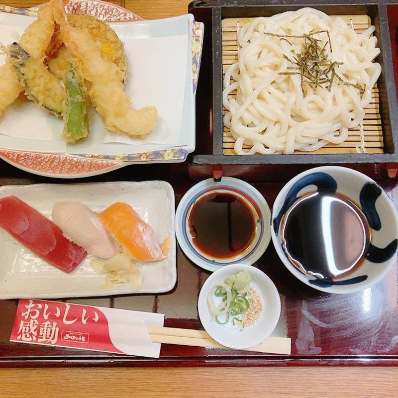 天ざるうどん握り(みほり峠 五日市店 （和麺旬彩）)