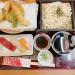 天ざるうどん握り