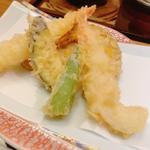 天ざるうどん握り