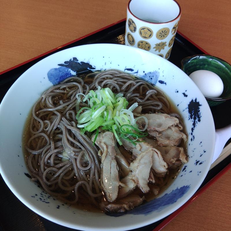 冷たい肉そば　並(萩ノ宮製麺所 佐沼店)