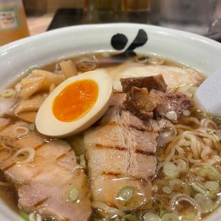 海老ワンタンチャーシュー麺(花鳥風月 鶴岡 )