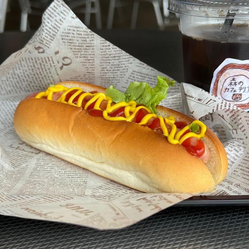 ホットドッグ(森のカフェテリア)