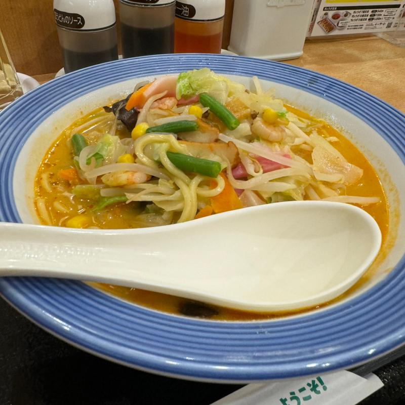 ピリカラちゃんぽん(リンガーハット 品川シーサイドフォレスト店)