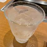 芋焼酎ソーダ割り(焼肉成)