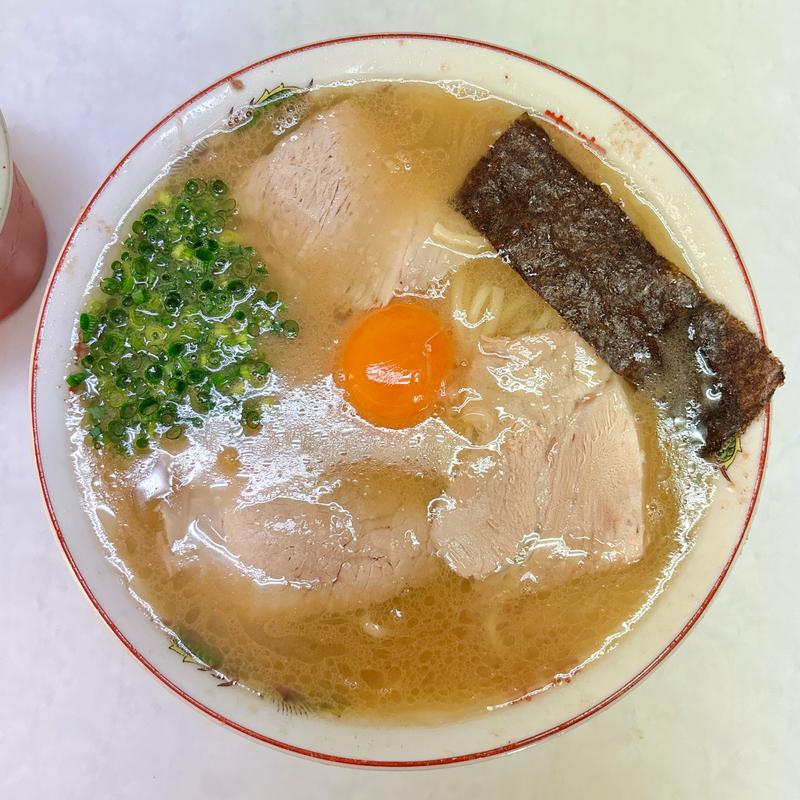 ラーメン＋月見(卵黄)(竜里)