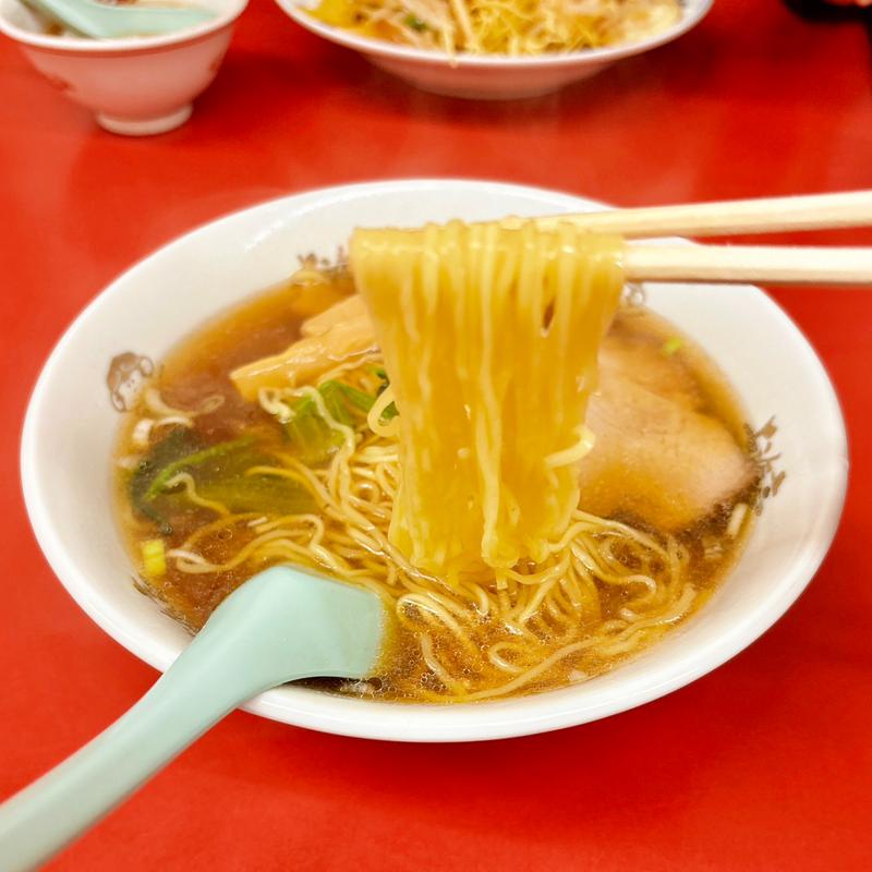 ラーメン(自家製細麺 上海亭 横須賀中央店)