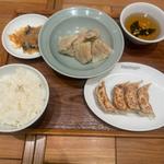 和豚もちぶたWギョーザ定食