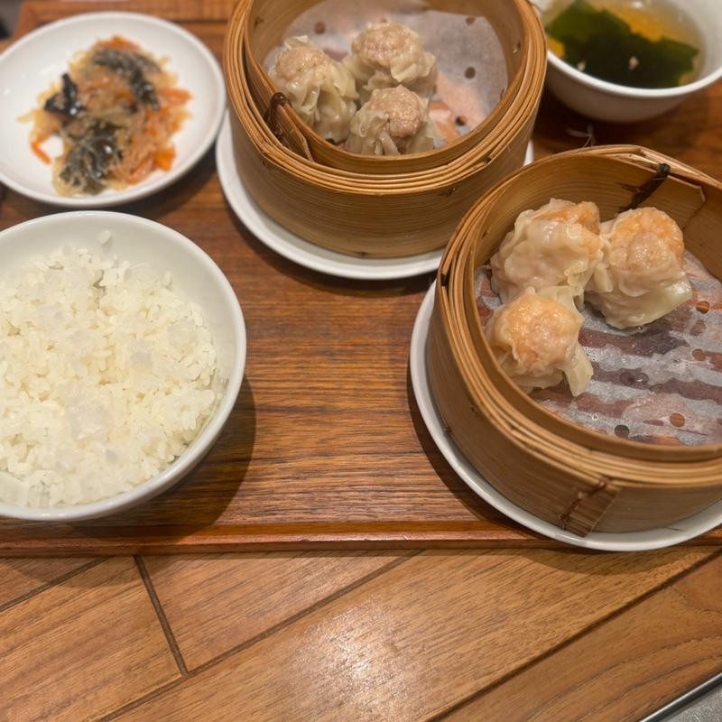2種のシューマイ定食(点心酒場PAOPAO＋)