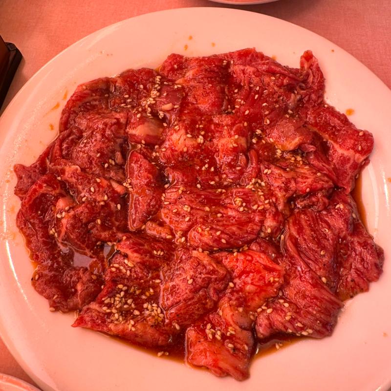 カルビ盛り合わせ皿(幸楽 大館店 )