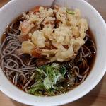 にんじん天そば