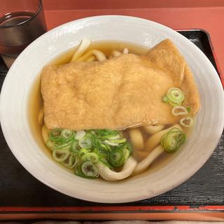 きつねうどん(そば うどん 潮屋 梅田店)