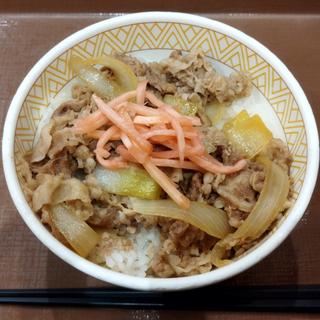 牛丼 並(すき家 東京駅京橋店)