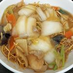 五目あんかけかた焼きそば