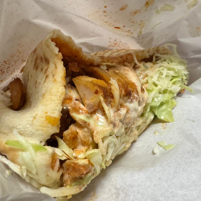 激辛ケバブラップ🌶️🌶️🌶️🌶️🌶️(パミールベーカリー＆ナン 羽生店)