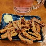 赤烏賊の七味焼き(釣宿酒場マヅメ 野毛本店)