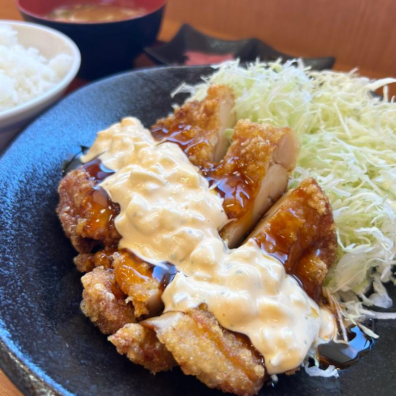 チキン南蛮定食(から揚げ専門店 から助 四日市小杉店)