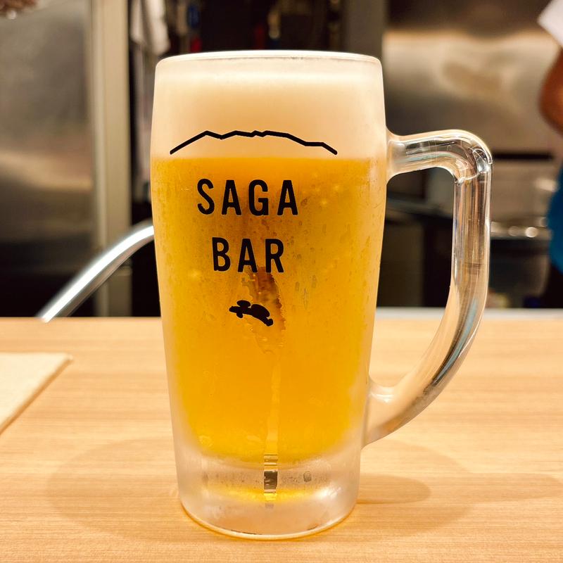 生ビールキリン一番搾り(SAGA BAR)