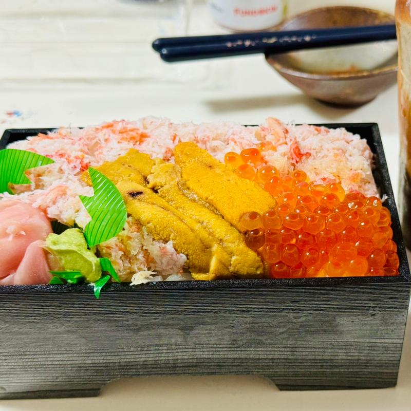 海鮮丼(天満屋 岡山本店)