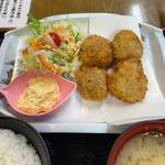 ホタテフライ定食