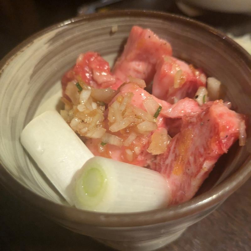 和牛ネギカルビつぼ漬け(とがし肉家 )