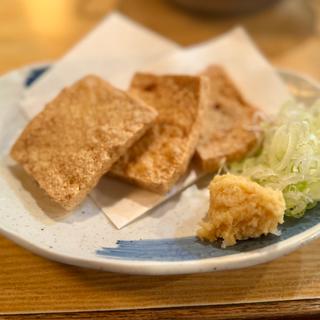 自家製厚揚げ豆腐(やきとり酒蔵 庄助本店)