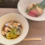 松茸とすだちの新麦つけ麺(MENSHO)